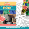 Rocks Outdoor Morning Bin Guide - Ages 3+