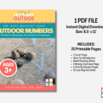 Outdoor Numbers Morning Bin Guide - Ages 3+ - Image 2
