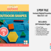 Outdoor Shapes Morning Bin Guide - Ages 3 and Under - Image 2