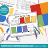 Summer Colors Morning Bins Guide – Ages 3 And Under - Image 2