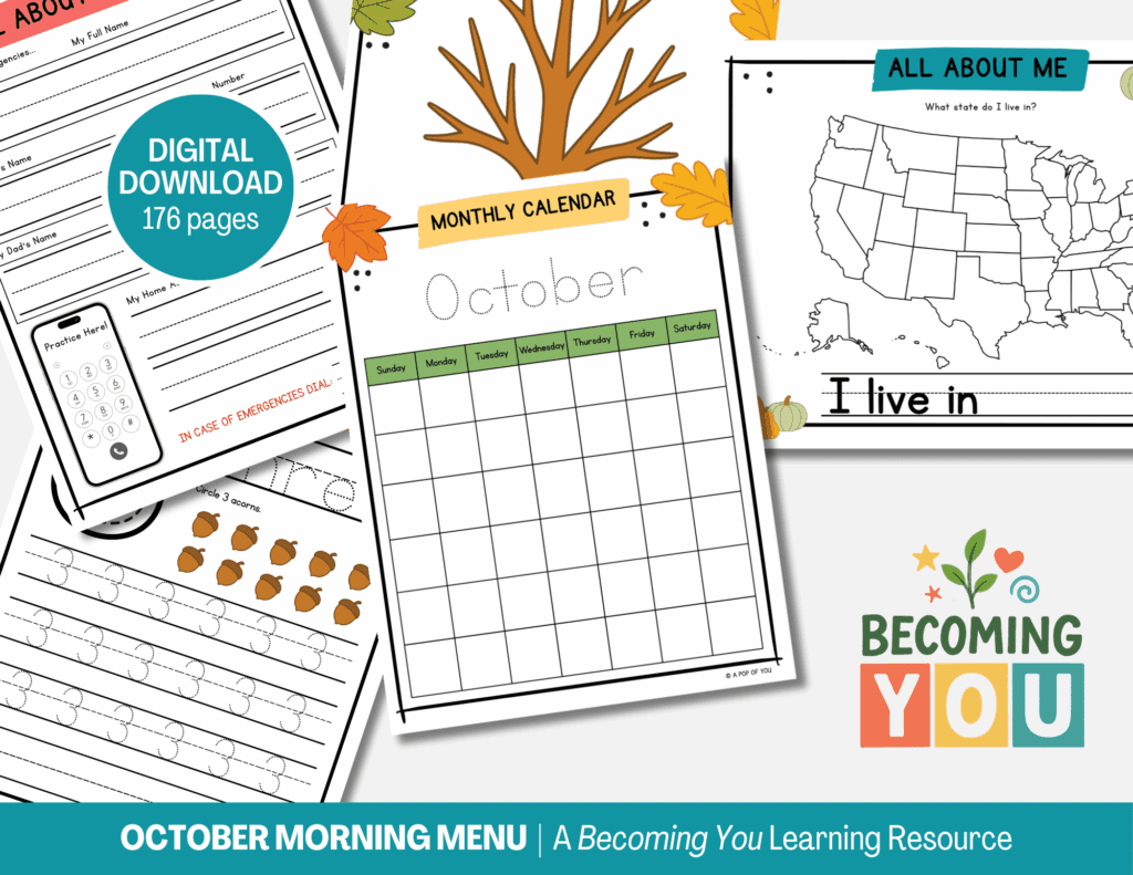 october morning menu