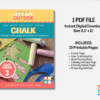 Chalk Outdoor Morning Bin Guide - Ages 3 and Under - Image 2
