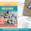 Weather Outdoor Morning Bin Guide - Ages 3 and Under