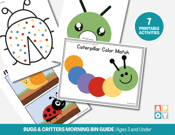 Bugs & Critters Summer Morning Bins Guide – Ages 3 And Under - Image 4