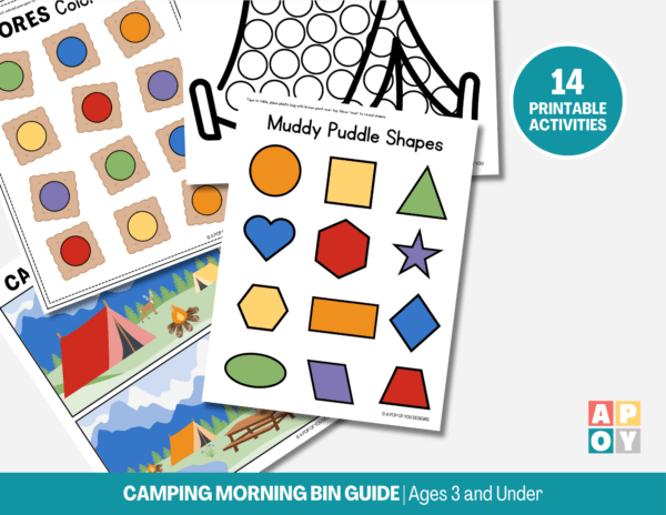 Camping Summer Morning Bins Guide – Ages 3 And Under - Image 4