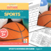 Sports Outdoor Morning Bin Guide - Ages 3+