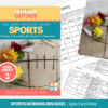 Sports Outdoor Morning Bin Guide - Ages 3 and Under
