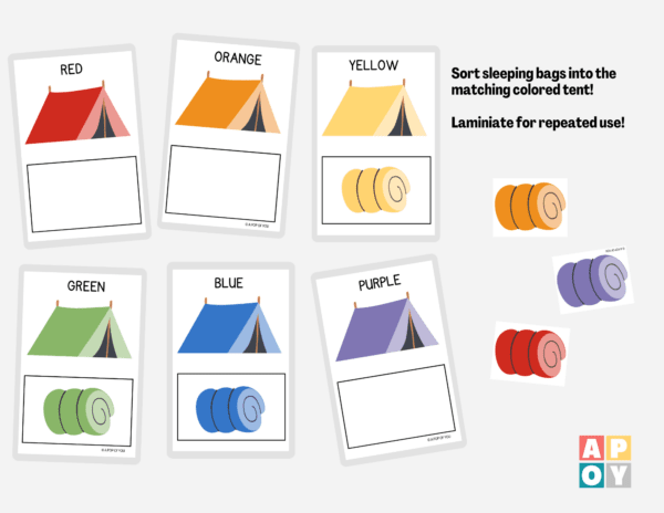 Camping Summer Morning Bins Guide – Ages 3 And Under - Image 6