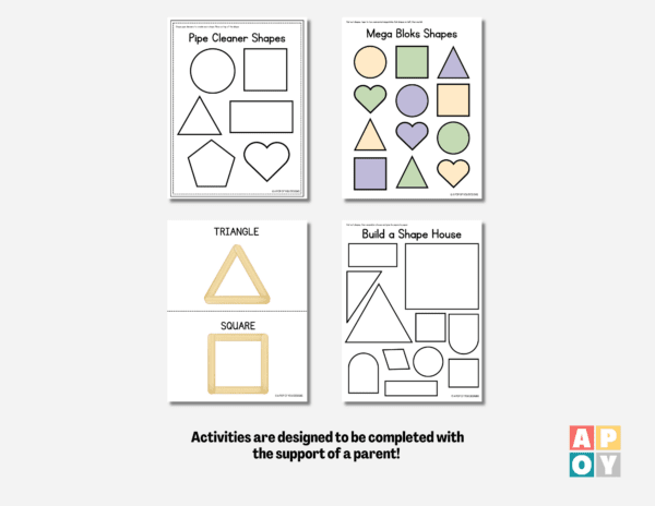 Summer Shapes Morning Bins Guide – Ages 3 And Under - Image 7