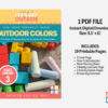 Outdoor Colors Morning Bin Guide - Ages 3 and Under - Image 2