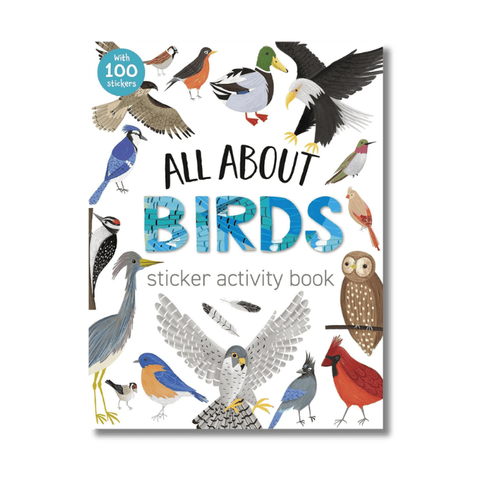 all about birds sticker book
