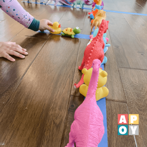 Animal Line-Up Activity: A Fun and Easy Fine Motor Game for Toddlers ...