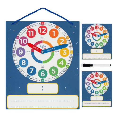 clock pocket chart
