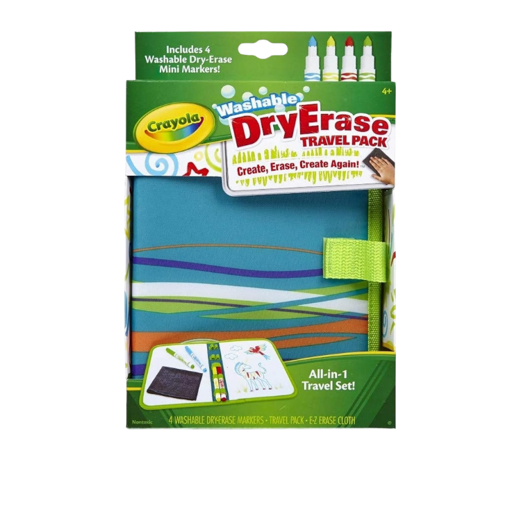 crayola dry erase travel pack