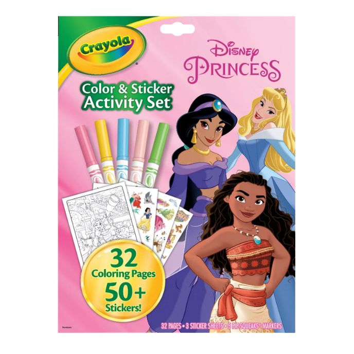 disney princess crayola coloring book