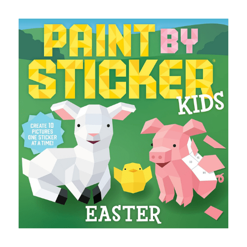 easter paint by sticker book