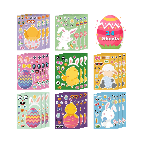 easter sticker craft