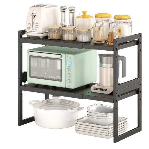 expandable cabinet shelves