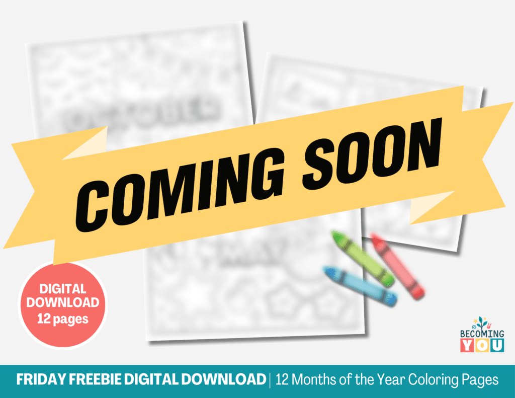 ff 12 months of the year coloring pages preview