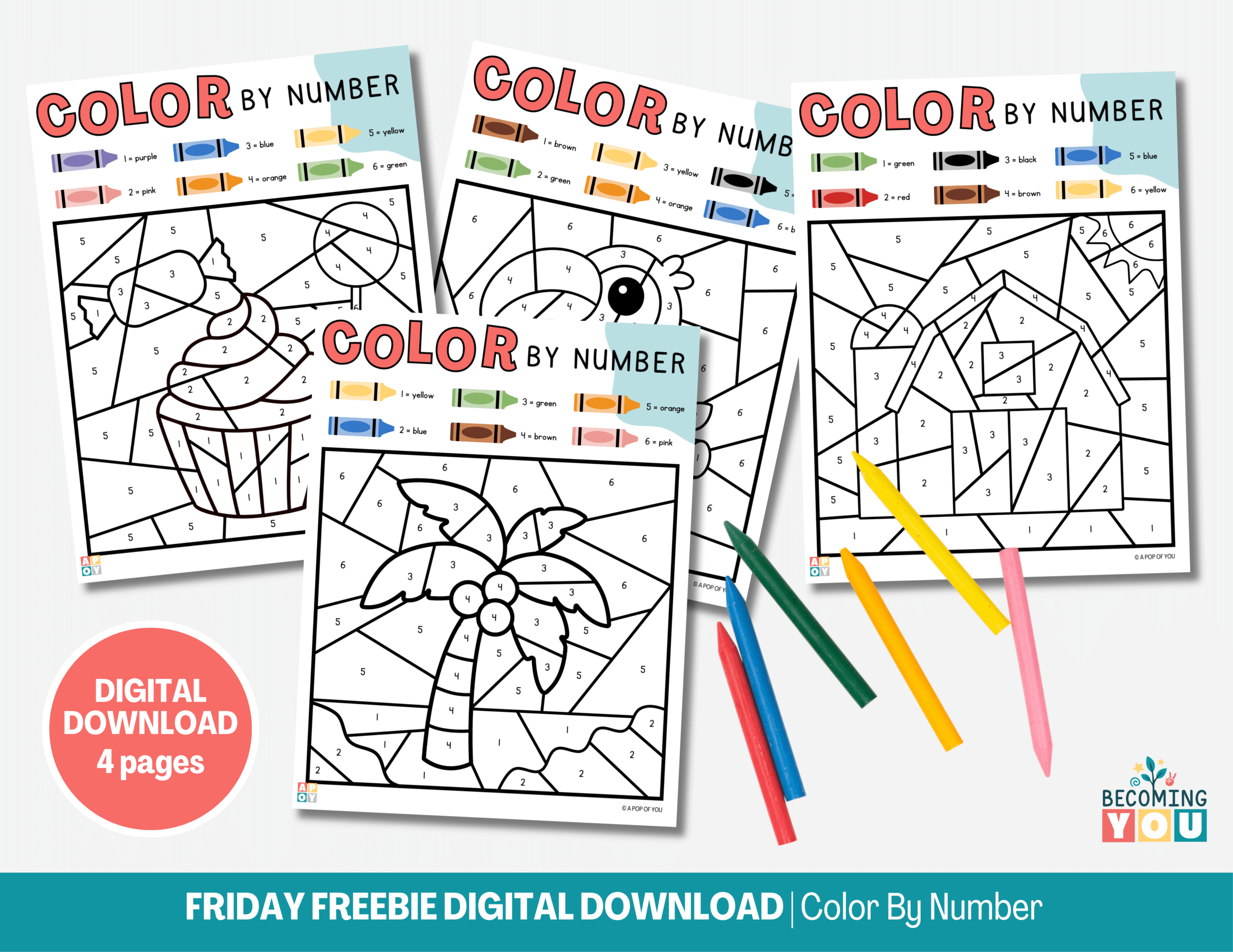 ff color by number