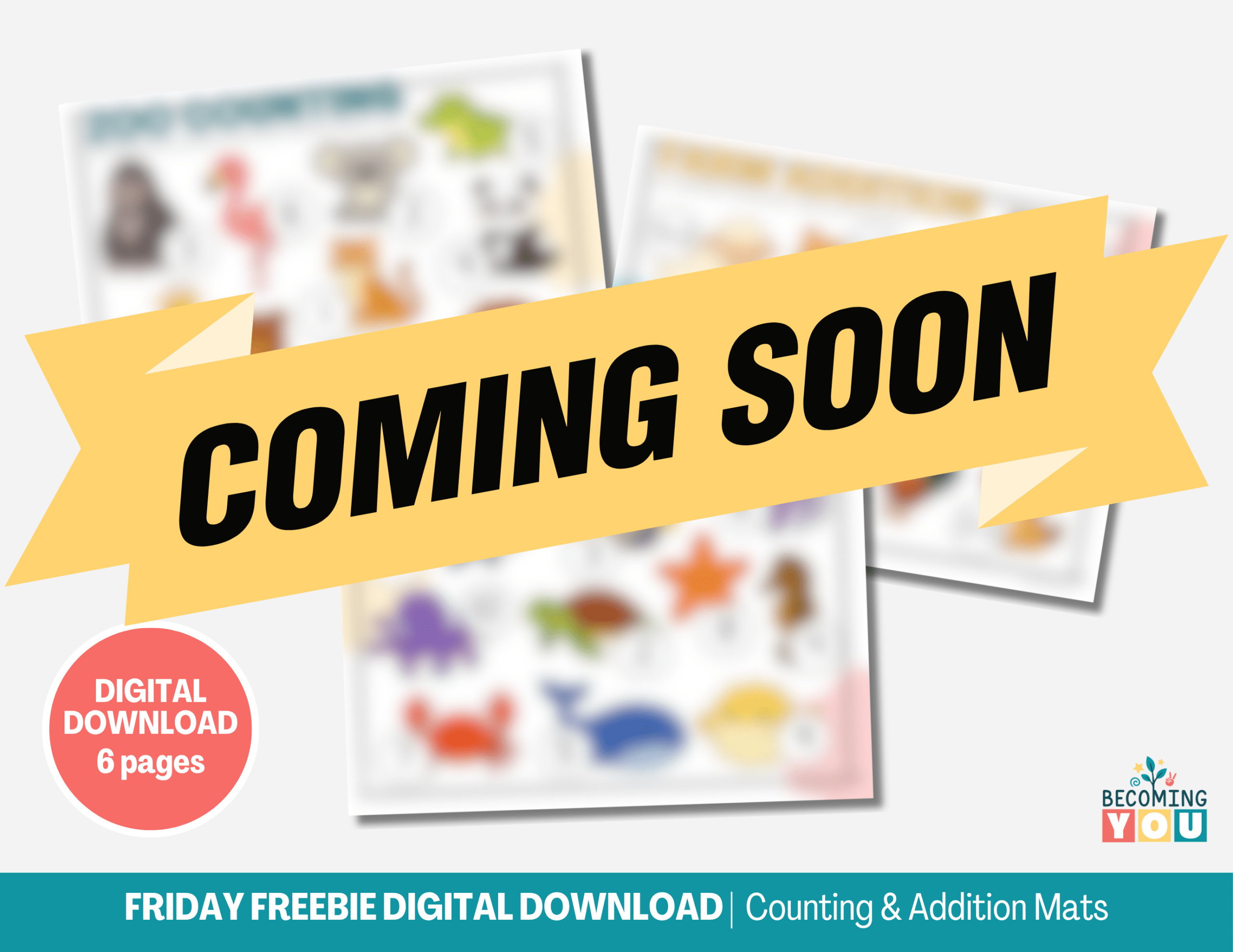 ff counting & addition mats preview