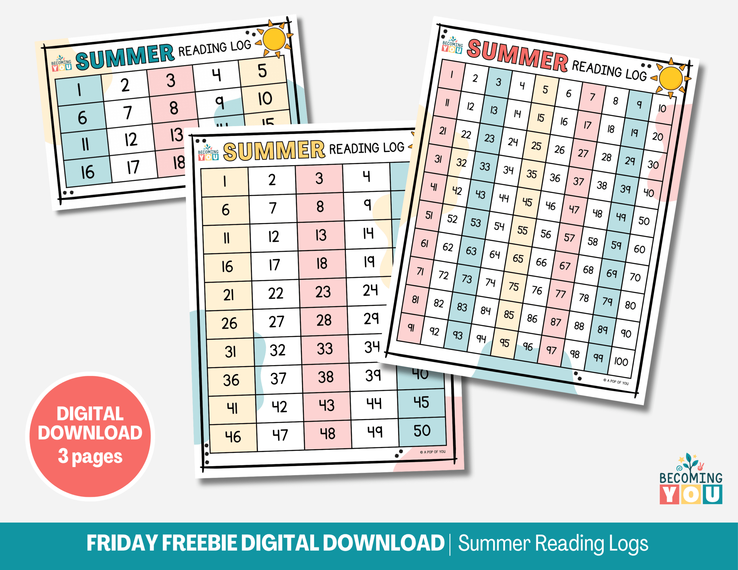 ff summer reading logs