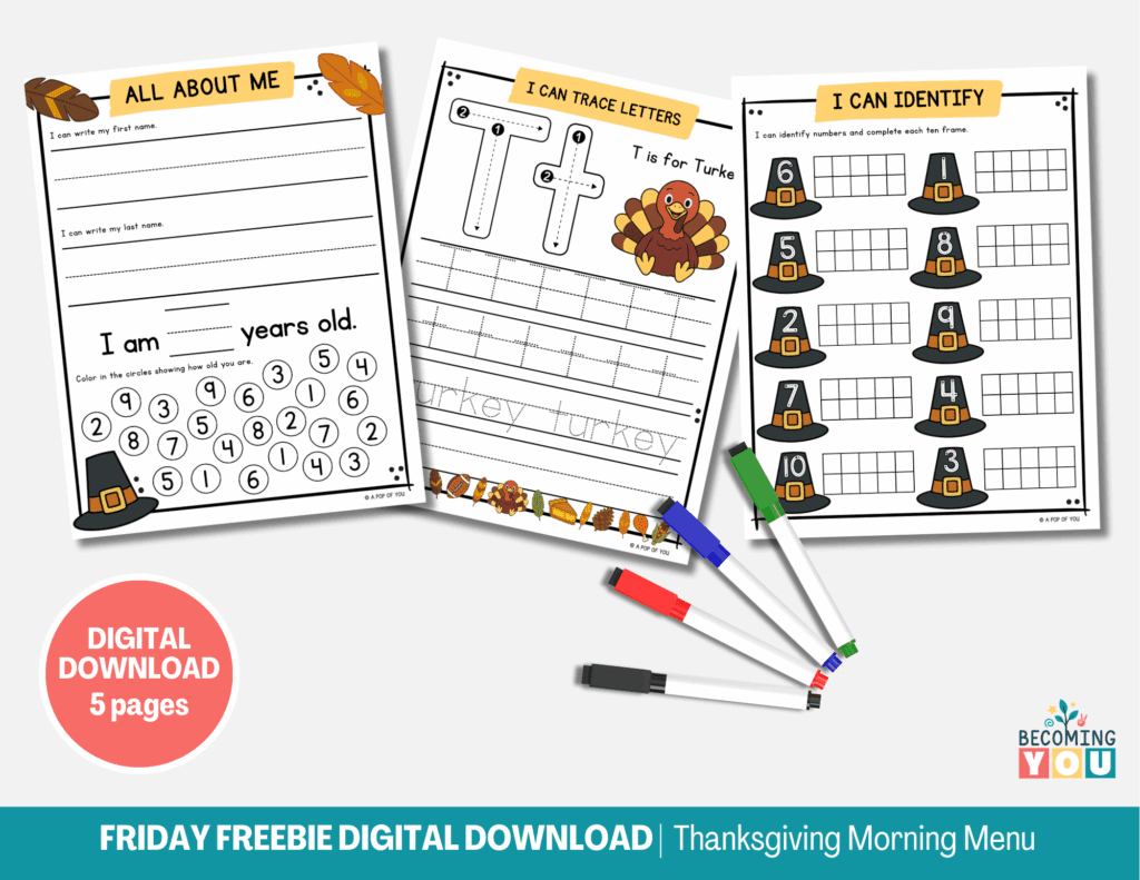 ff thanksgiving morning menu
