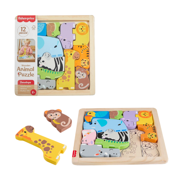 fisher price animal puzzles