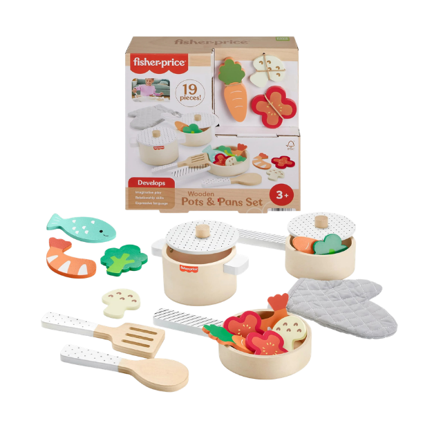 fisher price pots and pans set