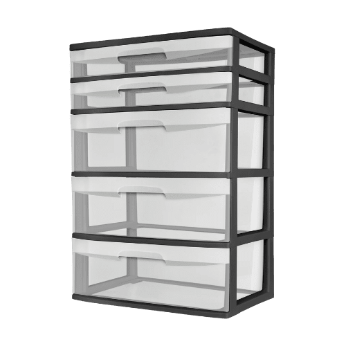 large plastic drawers