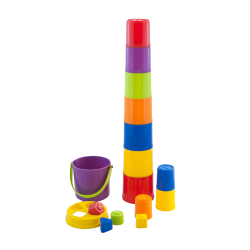 large stacking cups