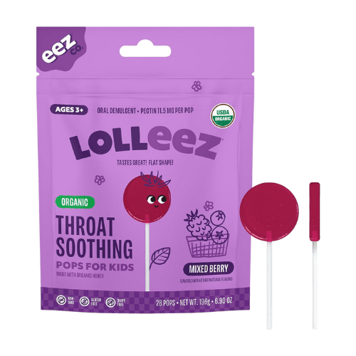 lolleze throat soothing pops