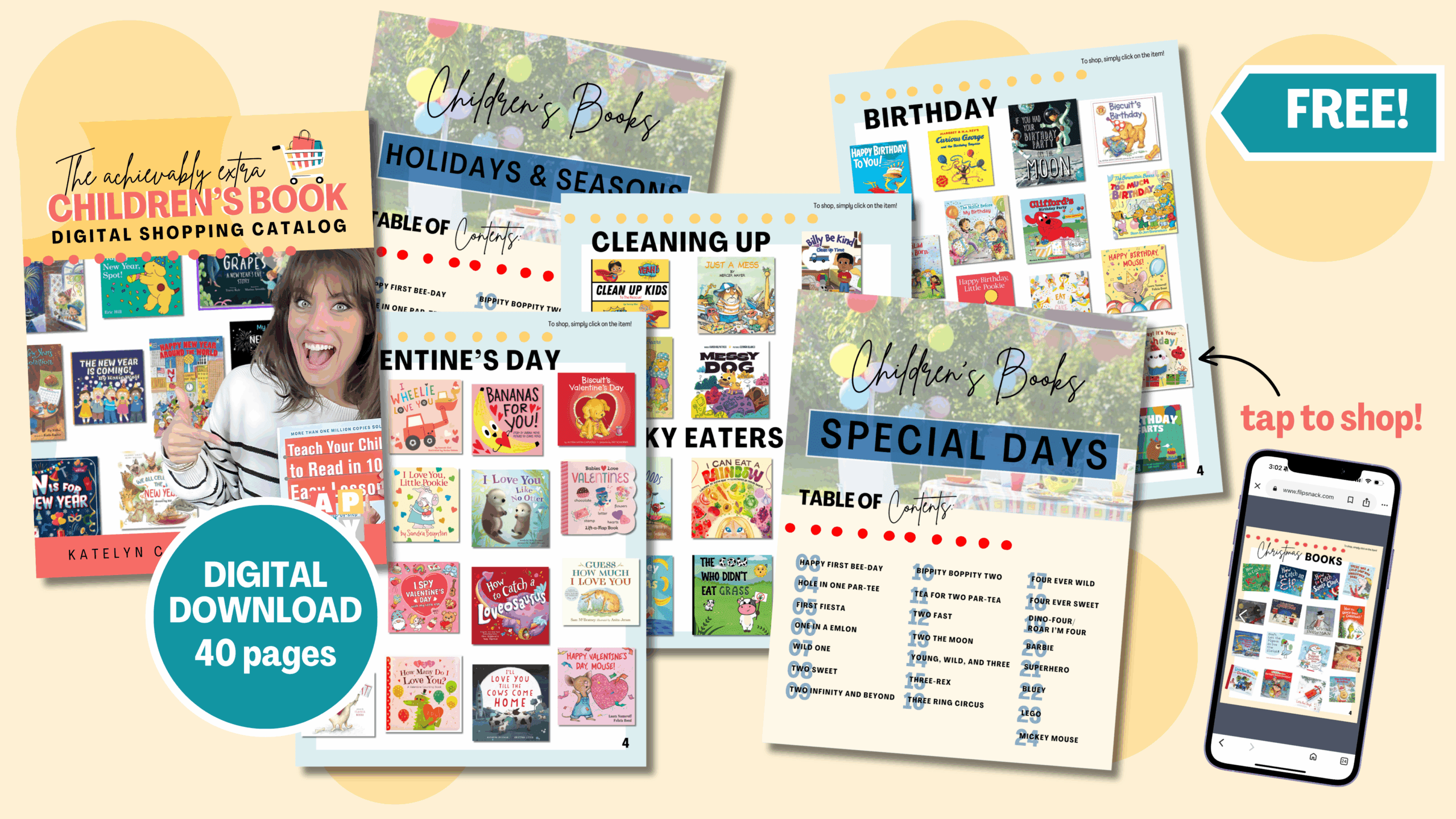 morning bins landing page 17