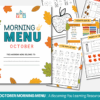 october morning menu