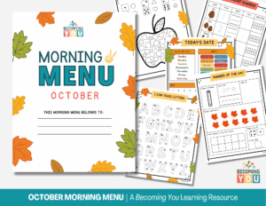 october morning menu