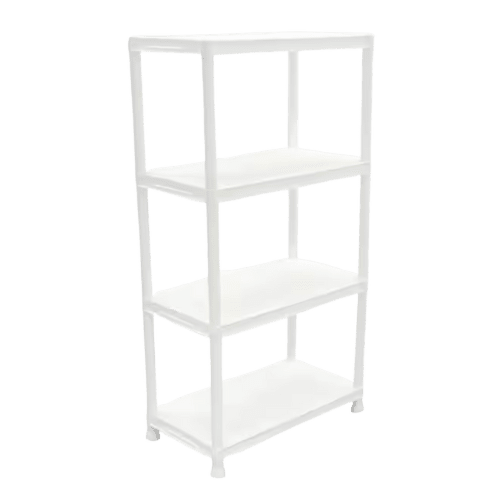 plastic shelving unit