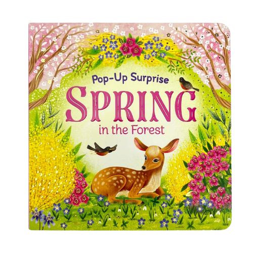 pop up surprise spring in the forest