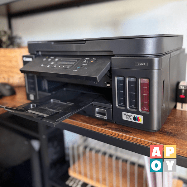 printer on desk