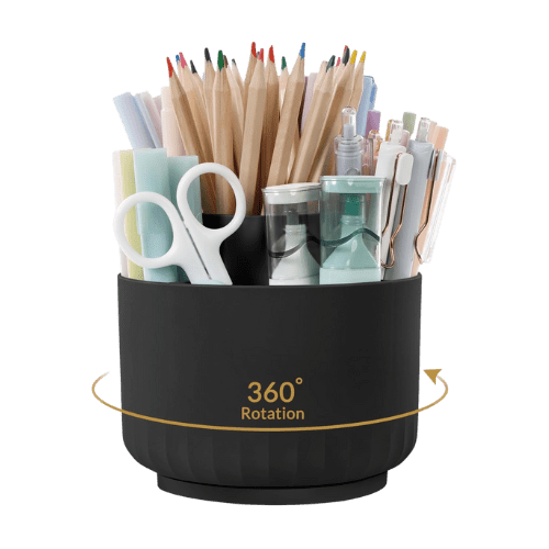 rotating pencil holder