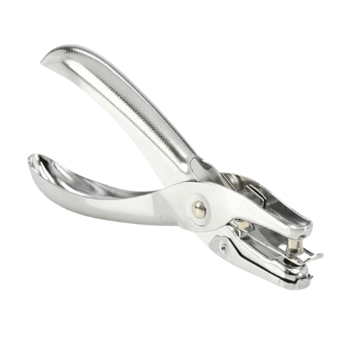 single hole punch