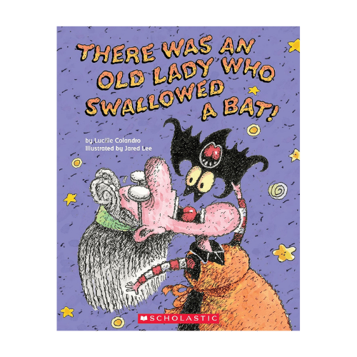 there was an old lady who swallowed a bat