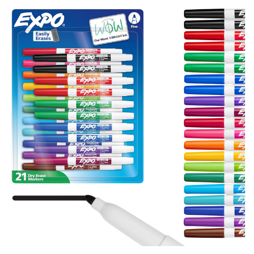 thin expo dry erase markers