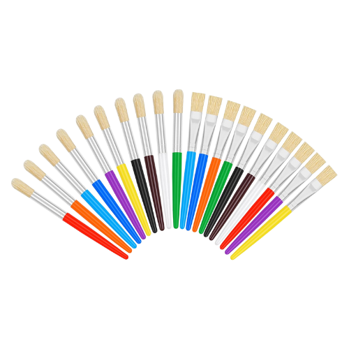 thin paint brushes