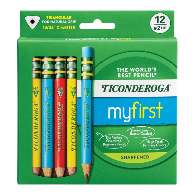 ticonderoga my first pencils