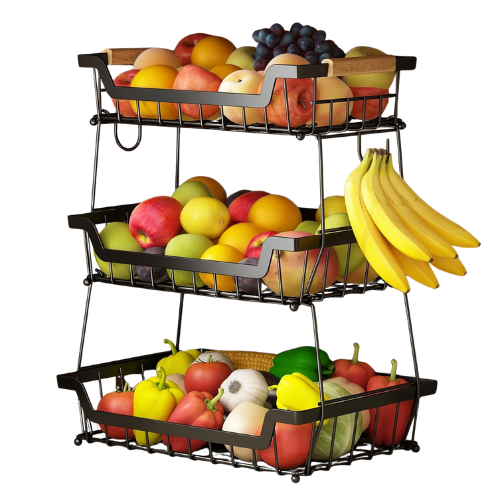 tiered fruit basket