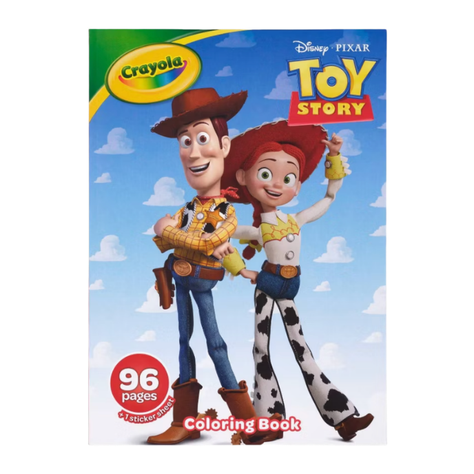 toy story crayola coloring book