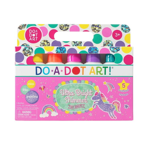 valentines day do a dot art shimmery dot markers
