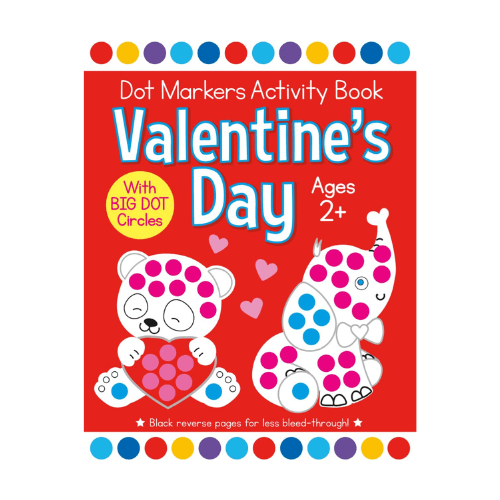valentines day dot marker activity book