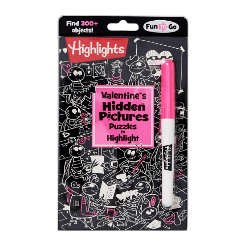 valentines day highlights hidden pictures book
