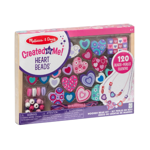 valentines day melissa and doug heart beads kit